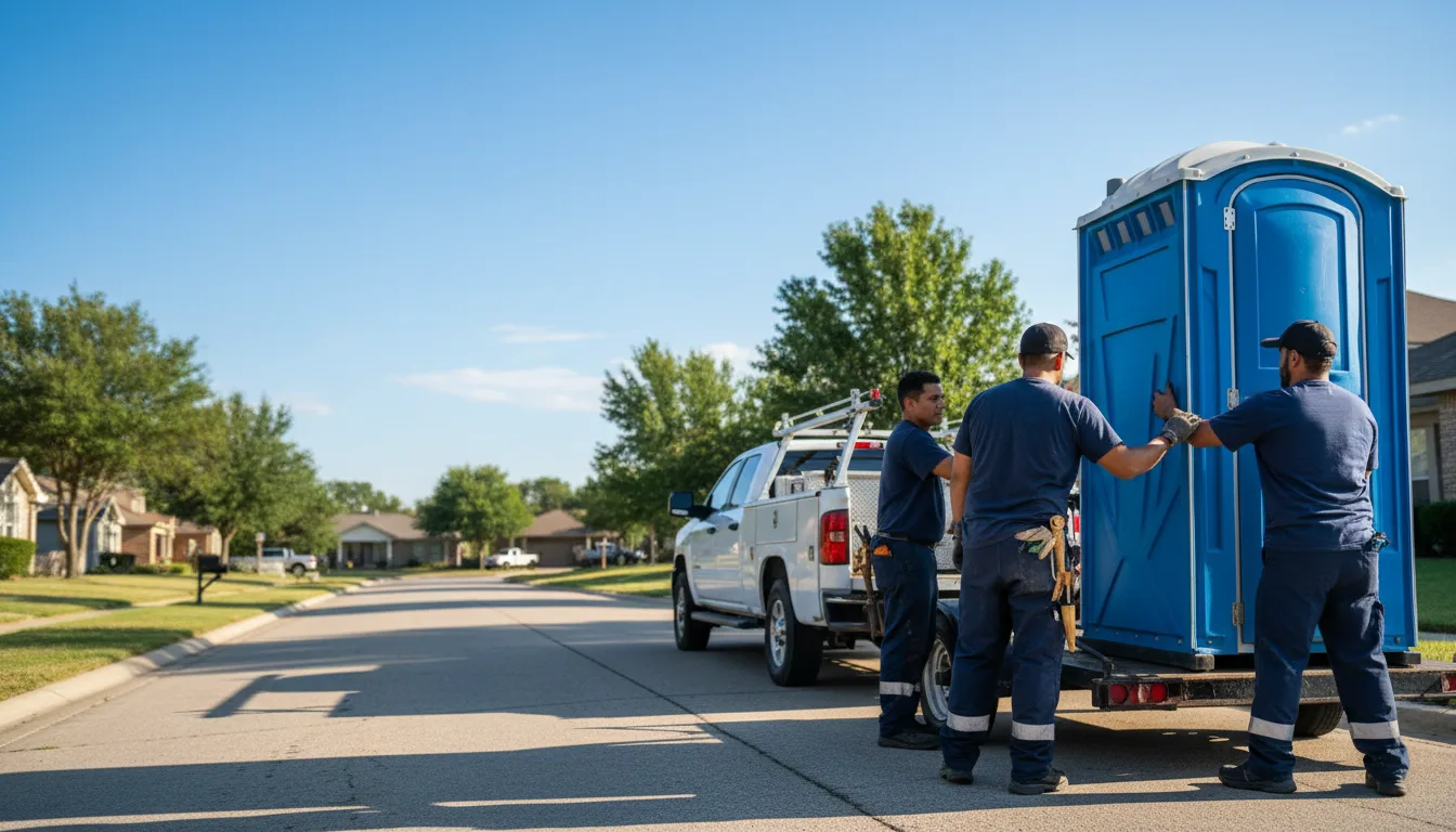 Portable Toilet Rental in Weatherford, OK near me